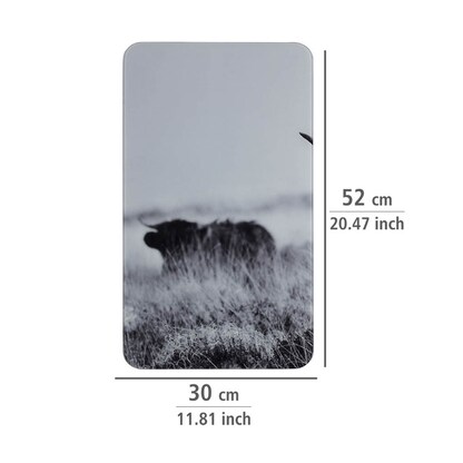 Artikelbild 4 für WENKO Herdabdeckplatten Highland Cattle schwarz, 2 St., Artikelnummer 665533