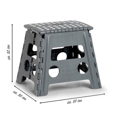Artikelbild 3 für Zeller Tritthocker schwarz 1 Stufe, H: 32,0 cm, Artikelnummer 103004