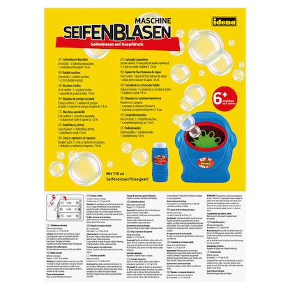 Artikelbild 7 für Idena Seifenblasenmaschine, 1 St., Artikelnummer 141089