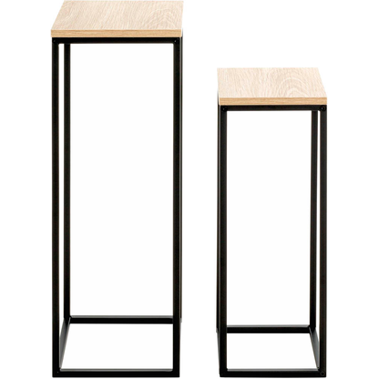 Artikelbild 6 für HAKU Möbel Pflanzenständer-Set Watford Holz eiche, 1 Set, Artikelnummer 340228