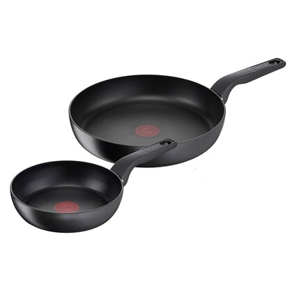 Artikelbild für Tefal® Pfannen-Set HARD TITANIUM PRO schwarz 2-tlg., 1 Set, Artikelnummer 631238