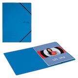 Artikelbild 1 für VON LEITZ Eckspanner DIN A4 blau, 1 St., Artikelnummer 635207