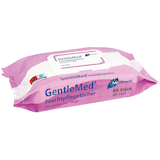 Artikelbild 1 für Meditrade® Feuchttücher Gentle Med® 1-lagig weiß, 80 St., Artikelnummer 242657