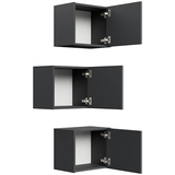 Artikelbild 1 für POSSEIK Badmöbel-Set LIMES 3er grafit 33,0 x 25,0 x 41,4 cm, Artikelnummer 669329