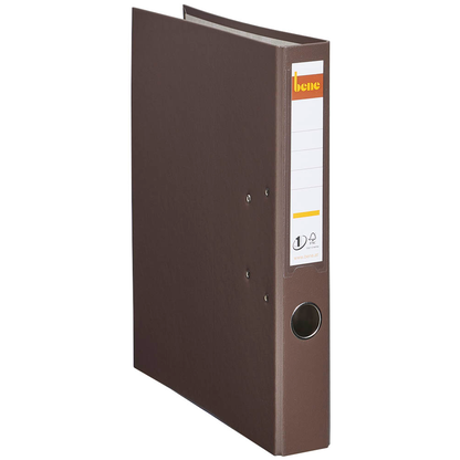 Artikelbild 6 für bene No.1 Power Ordner braun Kunststoff 5,2 cm DIN A4, 1 St., Artikelnummer 185165