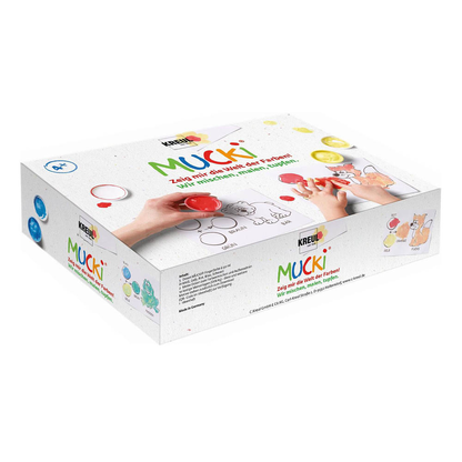 Artikelbild für KREUL MUCKI Fingerfarben farbsortiert, 1 Set, Artikelnummer 513637