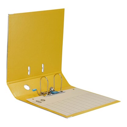 Artikelbild 4 für ELBA rado plast Ordner gelb Kunststoff 8,0 cm DIN A4, 1 St., Artikelnummer 255596