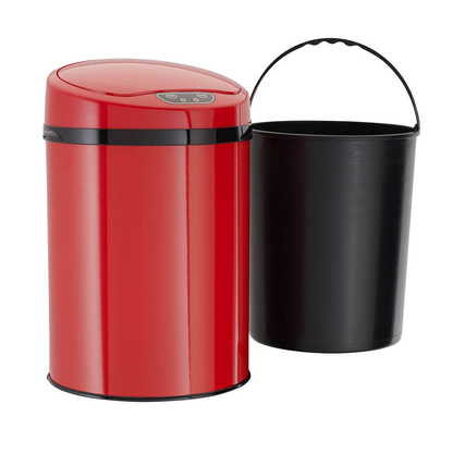 Artikelbild 2 für Echtwerk Sensor Mülleimer 9,0 l rot, 1 St., Artikelnummer 528327