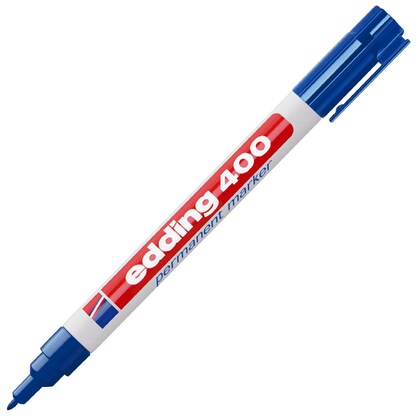 Artikelbild für edding 400 Permanentmarker blau 1,0 mm, 1 St., Artikelnummer 135595