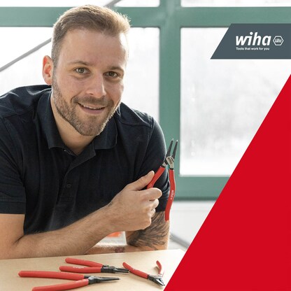Artikelbild 4 für Wiha Zangen-Set classic mit MagicTips® 34708, Länge: 35,3 cm, 4-tlg., 1 Set, Artikelnummer 717029