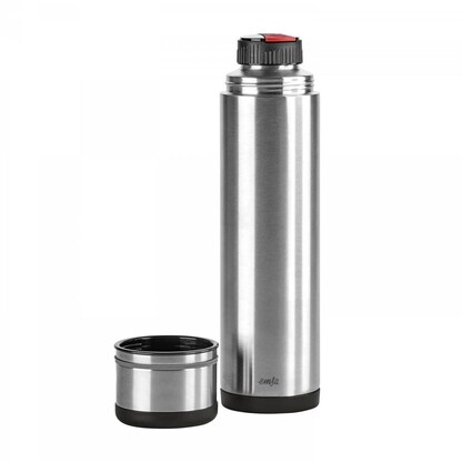 Artikelbild 2 für emsa Isolierflasche MOBILITY Edelstahl/schwarz 1,0 l, 1 St., Artikelnummer 126547