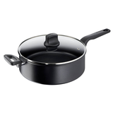 Artikelbild 1 für Tefal® Schmorpfanne HARD TITANIUM PRO schwarz Ø 28,0 cm, 1 St., Artikelnummer 631257