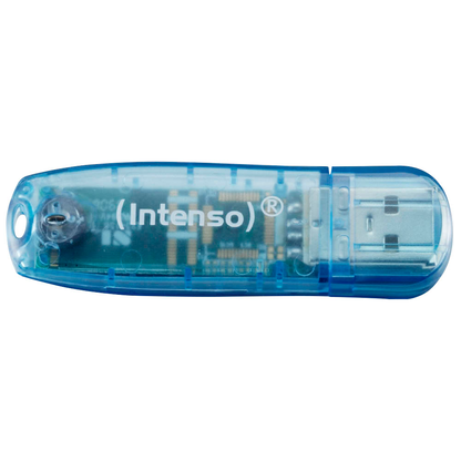 Artikelbild 2 für Intenso USB-Stick Rainbow Line blau 4 GB, 1 St., Artikelnummer 132662