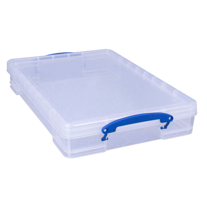 Artikelbild 3 für Really Useful Box Aufbewahrungsbox 10,0 l transparent 34,0 x 52,0 x 8,5 cm, 1 St., Artikelnummer 575872