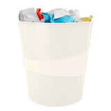 Artikelbild 1 für LEITZ WOW Duo Colour Papierkorb 15,0 l weiß, 1 St., Artikelnummer 313609