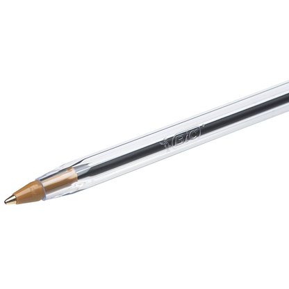 Artikelbild 3 für BIC Kugelschreiber Cristal Original transparent, Schreibfarbe: schwarz, 10 St., Artikelnummer 840819