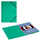 Artikelbild 1 für VON LEITZ Eckspanner DIN A4 grün, 1 St., Artikelnummer 635249