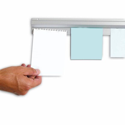 Artikelbild 2 für Catch-ball Infoboard Powergrip Klemmleiste 100,0 cm silber selbstklebend, Wandmontage, 1 St., Artikelnummer 739482