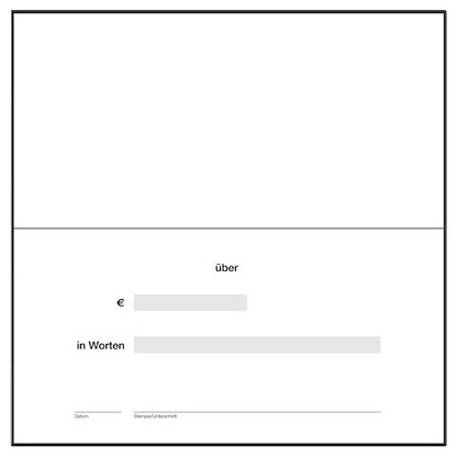 Artikelbild 2 für SIGEL Gutscheine Samba DC154 DIN lang, 25 St., Artikelnummer 332312