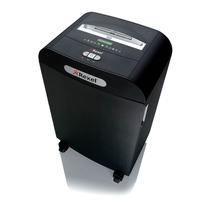 Artikelbild 2 für Rexel Mercury RDX1850 Aktenvernichter mit Partikelschnitt P-3, 4 x 45 mm, bis 18 Blatt, schwarz, Artikelnummer 549720