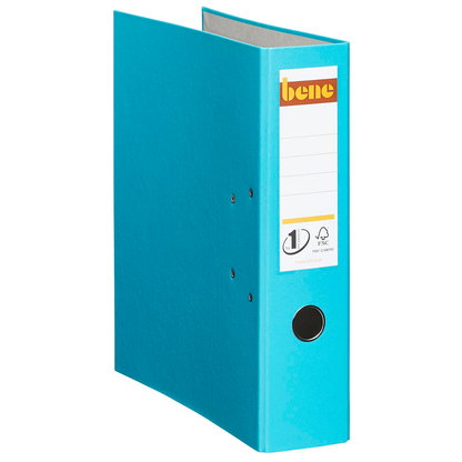 Artikelbild 6 für bene No.1 Power Ordner türkis Kunststoff 8,0 cm DIN A4, 1 St., Artikelnummer 185181