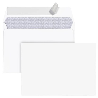 Artikelbild für BONG Briefumschläge TopSTAR DIN C6 ohne Fenster hochweiß haftklebend 250 St., Artikelnummer 121137