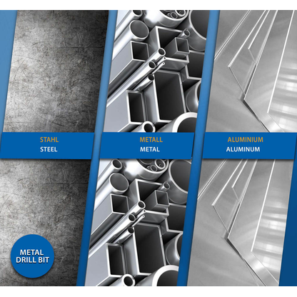 Artikelbild 10 für S&R Bohrer-Set HSS M2 Stahl, 23-teilig, Artikelnummer 316279
