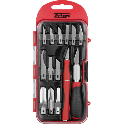 Artikelbild für Werkzeyt Bastelmesser-Set rot, 1 St., Artikelnummer 407367