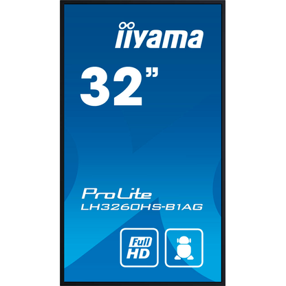 Artikelbild 16 für iiyama PROLITE LH3260HS-B1AG LED-Display, schwarz, 80,0 cm (32,0 Zoll), Artikelnummer 540619