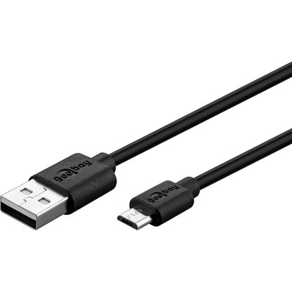 Artikelbild 3 für goobay Ladekabel mit Adapter schwarz, Kabellänge: 1,0 m, 12 Watt, Artikelnummer 557068
