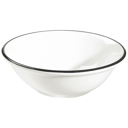 Artikelbild 2 für ID Fine Schalen Modest Black Lona weiß Ø 16,0 cm, 12 St., Artikelnummer 633962