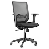 Artikelbild 1 für Trendoffice by Dauphin Bürostuhl to-sync work mesh one, 9241 SY0 A236 Stoff schwarz, Gestell schwarz, Artikelnummer 655537