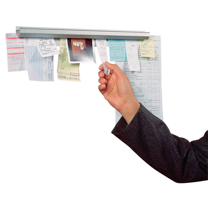 Artikelbild für Catch-ball Infoboard Klemmleiste 100,0 cm weiß selbstklebend, Wandmontage, 1 St., Artikelnummer 739425