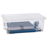 Artikelbild 1 für PAPERFLOW VIEW Aufbewahrungsbox 5,0 l transparent 32,5 x 19,5 x 11,0 cm, 1 St., Artikelnummer 735649