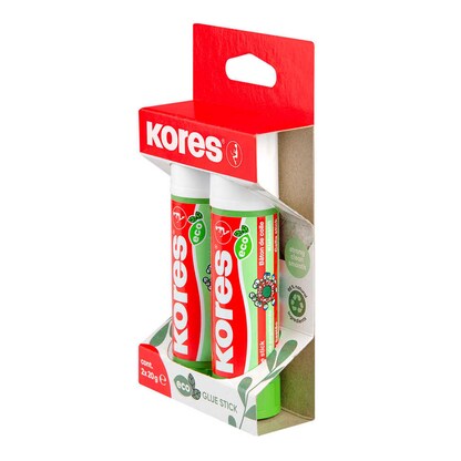 Artikelbild 7 für Kores® Eco Klebestift 20,0 g, 2 St., Artikelnummer 766111