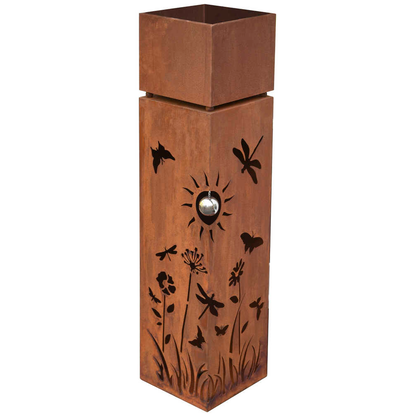 Artikelbild für Garden Pleasure Pflanzsäule FLORALIA Metall Rost-Optik Säule 25,0 x 102,0 cm, 1 St., Artikelnummer 796039