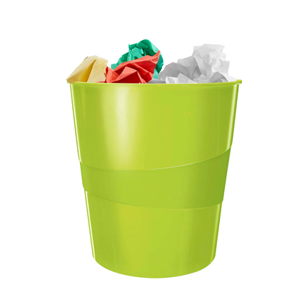 Artikelbild für LEITZ WOW Duo Colour Papierkorb 15,0 l grün, 1 St., Artikelnummer 908564