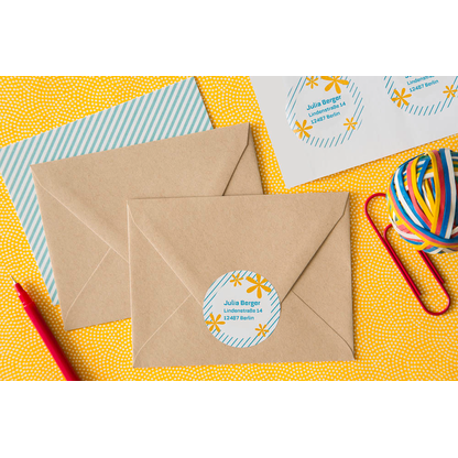 Artikelbild 4 für AVERY Zweckform Etiketten L6019REV-25 weiß 10,0 x 10,0 mm, 25 Blatt, Artikelnummer 688119