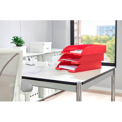 Artikelbild 3 für LEITZ Briefablage Plus rot DIN A4, 1 St., Artikelnummer 121376