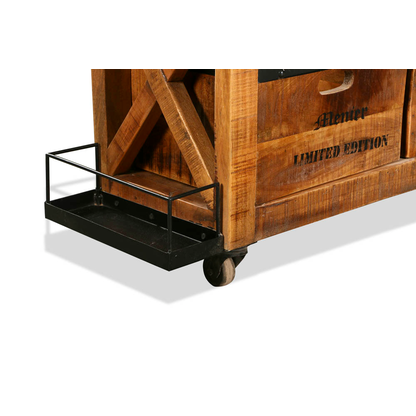 Artikelbild 7 für Garden Pleasure Barschrank RAVI mango 100,0 x 30,0 x 92,0 cm, 1 St., Artikelnummer 543817