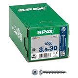 Artikelbild 1 für SPAX® Universalschrauben Z2 Senkkopf WIROX 1081010350305 3,5 mm x 30 mm, 1.000 St., Artikelnummer 393928