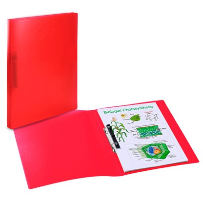 Artikelbild für HERMA Ringbuch 2-Ringe rot 3,5 cm DIN A4, 1 St., Artikelnummer 650378