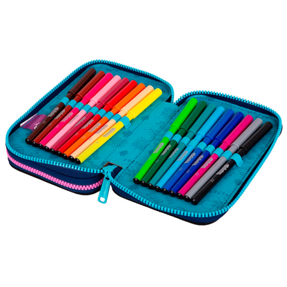 Artikelbild 4 für CoolPack Federmäppchen befüllt Jumper 2 Disney Stitch Motiv 35-teilig, 21,5 x 14,0 cm, Artikelnummer 663459