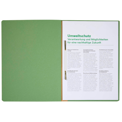 Artikelbild 3 für LEITZ Ösenhefter 3742 Karton grün DIN A4, 50 St., Artikelnummer 130753