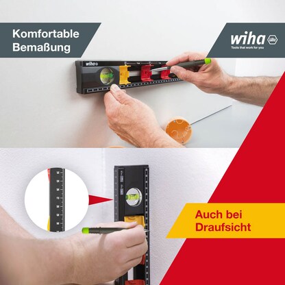 Artikelbild 4 für Wiha 42074 Wasserwaage Metall 40,0 cm, Artikelnummer 717169