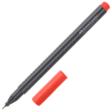 Artikelbild 1 für FABER-CASTELL Grip Fineliner rot 0,4 mm, 1 St., Artikelnummer 758506