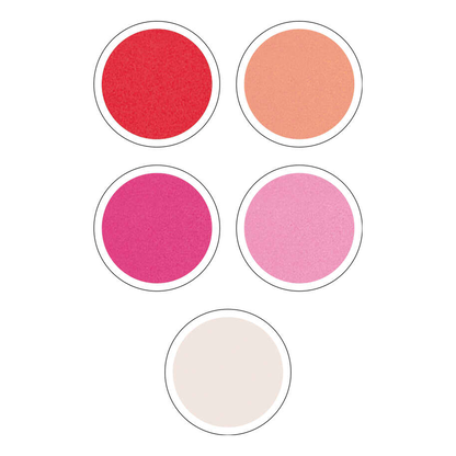 Artikelbild 3 für folia Moosgummi TON IN TON rot 10 Blatt, Artikelnummer 776066