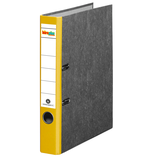 Artikelbild 1 für büroplus Ordner gelb marmoriert Karton 5,0 cm DIN A4, 1 St., Artikelnummer 148833