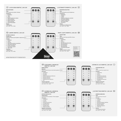 Artikelbild 5 für Idena NewTec 200er LED Lichterkette grün 27,9 m, 1 St., Artikelnummer 761686