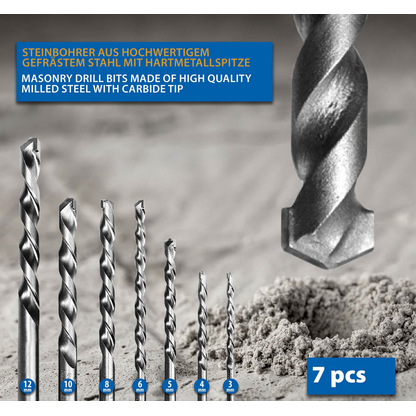 Artikelbild 3 für S&R Bohrer-Set HSS M2 Stahl, 23-teilig, Artikelnummer 316279